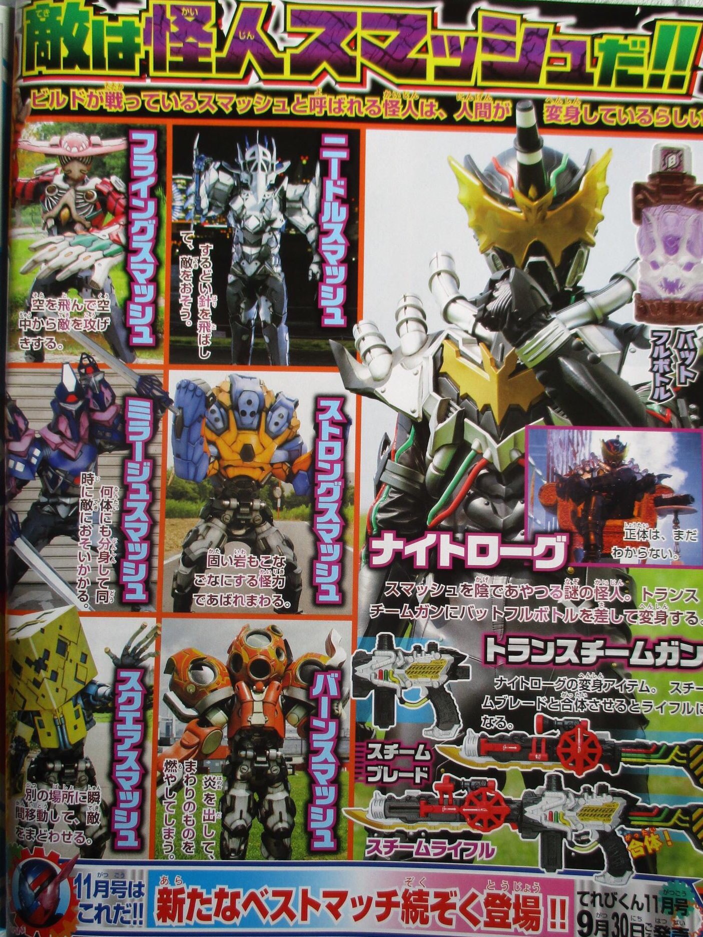 メレンゲル 仮面ライダービルド ネタバレとネタバレでベストマッチ スマッシュ フルボトル ニードル ハリネズミ ストロング ゴリラ バーン 消防車 ガトリング フライング タカ ミラージュ 忍者 スクエア コミック てとこかな T Co