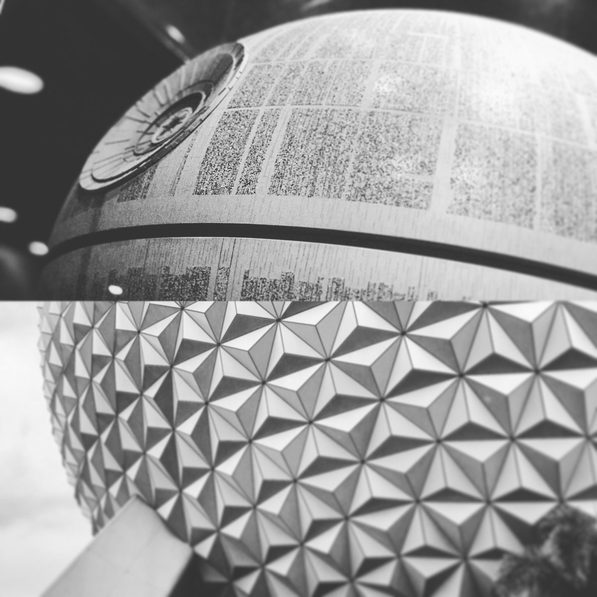 #Disney Hollywood Studios + Epcot #thatsnomoon #spaceshipearth