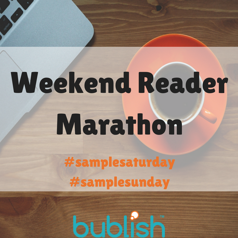 BublishMe's tweet photo. Your #weekend treat is here! Our Reader Marathon starts in 30 mins! Grab your coffee and settle in! #samplessunday #bookbubble https://t.co/VJAWybE68d