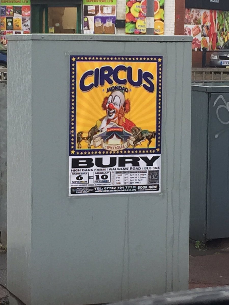 TheAloofPoof's tweet photo. Oh wow! @TheBiancaDelRio are you back in Manchester? 🤡 #predictablejoke https://t.co/s6sgR8zbyi
