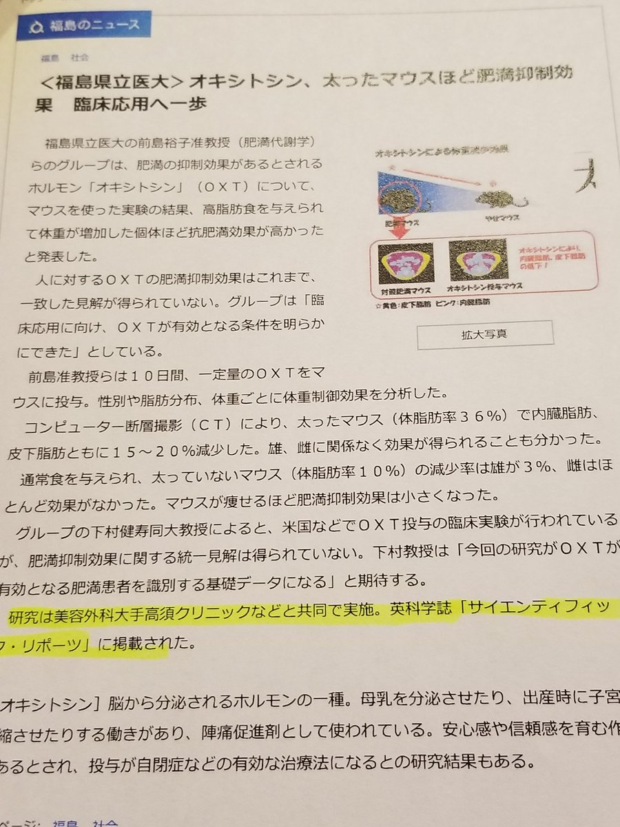 高須克弥 Auf Twitter 福島県立医大の下村健寿教授からお手紙に添付されてた 西原理恵子が喜びそう かっちゃんが応援している福島県立医大の研究が世界に認められますよう なう 高須克弥 Auf Twitter 福島県立医大の下村健寿教授からお手紙に添付されてた 西原理恵子が喜びそう かっちゃんが応援している福島県立医大の研究が世界に認められますよう なう