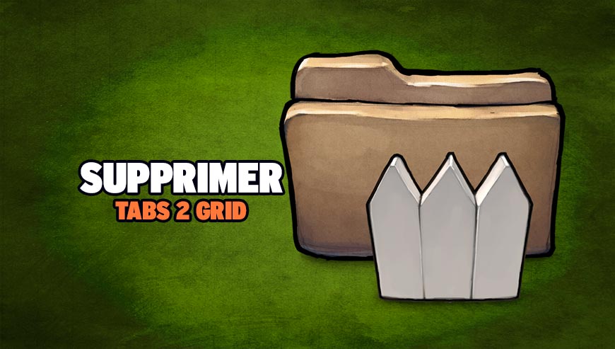 CommentSupp's tweet image. Supprimer Tabs 2 Grid gratuitement ! comment-supprimer.com/tabs-2-grid/
