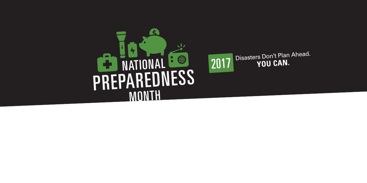 It’s National Preparedness Month. Are you ready with a family game plan? Get prepared here:  bit.ly/2emPjFu
