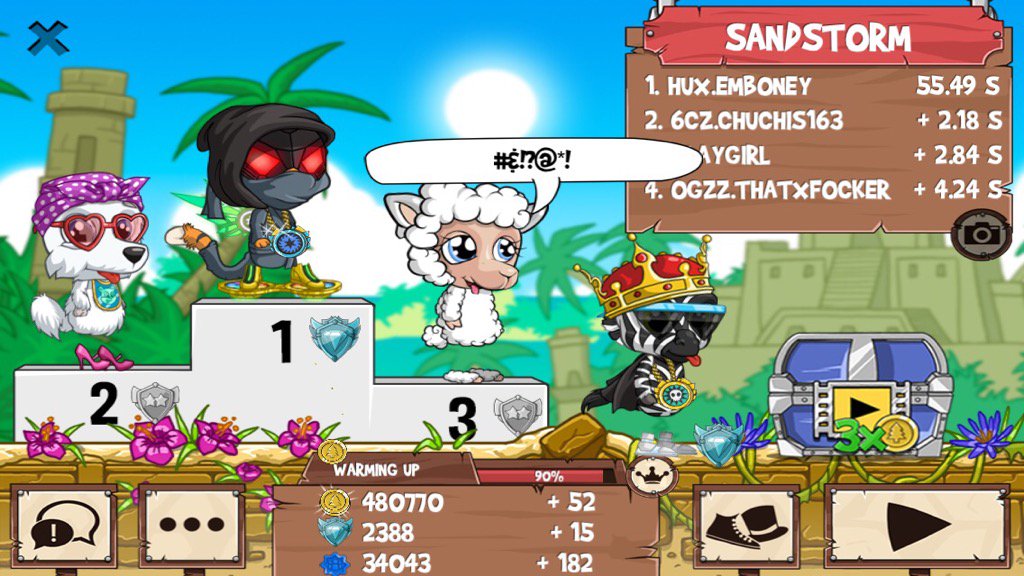 KingB0ney's tweet photo. Want to catch an L? #funrun2 #Chuchis163 #Claygirl #ThatXfocker https://t.co/Ax6LsvlBK2