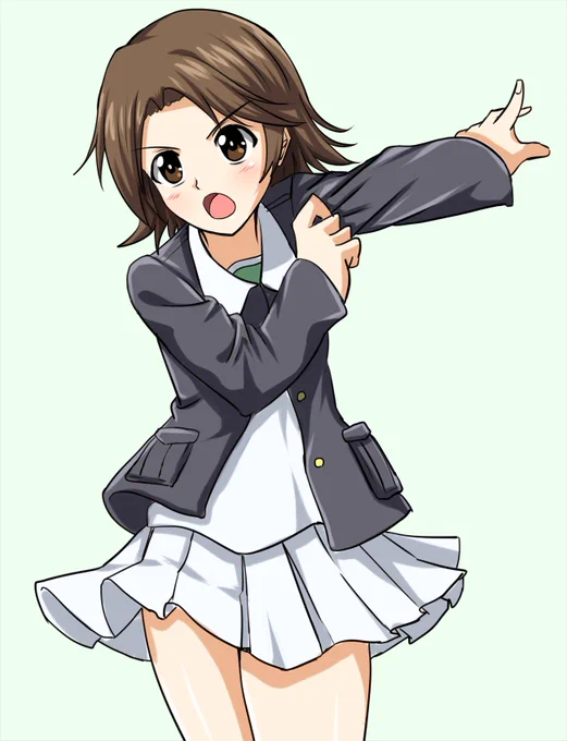勇ましそうなあずさ

#ガルパン版深夜のお絵描き60分一本勝負
#ガルパン版深夜のお絵描き60分一本勝負_20170903
#ガルパン #澤梓 