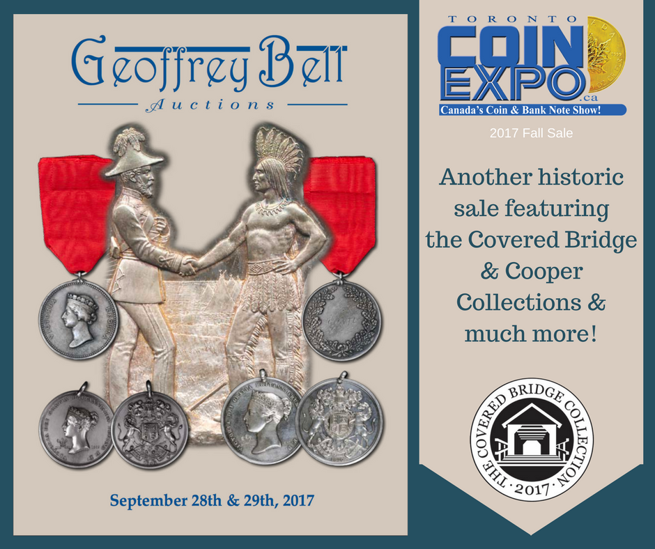 GBellAuctions's tweet image. Psst! Our @TorontoCoinExpo 2017 Fall Sale catalogue is available on our website.
gbellauctions.com #Toronto #coinshow #FindtheMoney