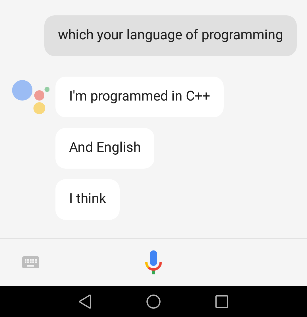 juanchoraf's tweet photo. New @Google Assistant wrote in... 🥁 https://t.co/r6g4ieV1sU