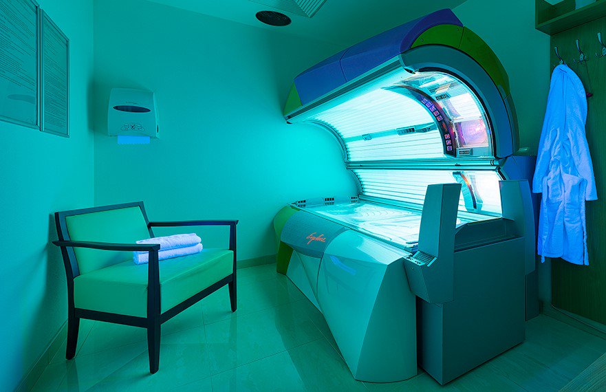 HotelPodhrad's tweet photo. Summer probably left us, but don't be sad, in our hotel for #sunbathing isn't over! #solarium #wellness #hotelpodhrad #hotel #hluboka #relax https://t.co/AchMmxjAbf