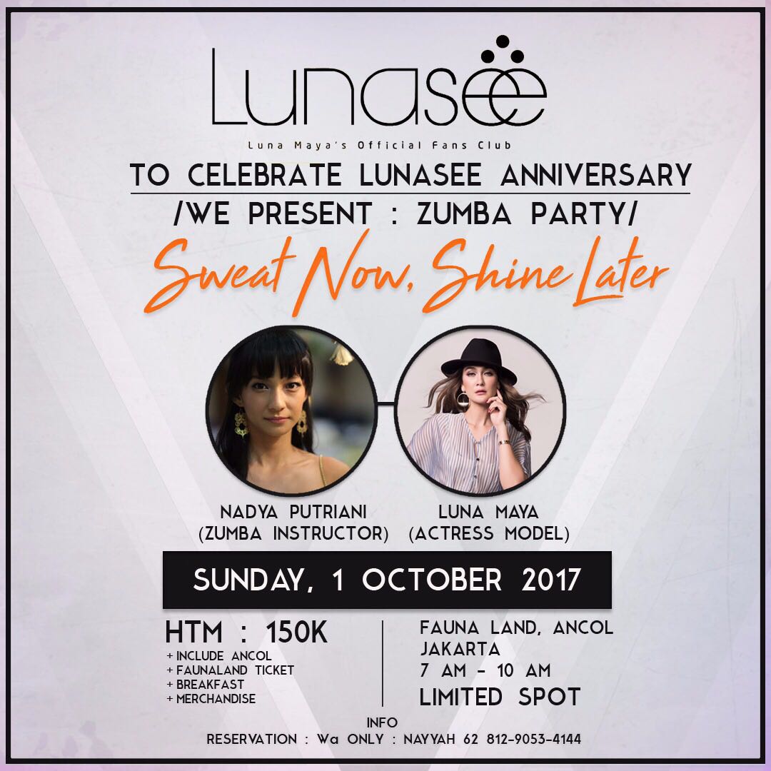 OffLunasee_Sby's tweet photo. yukkk merapat... zumba bareng kita 😄 https://t.co/nYzF7Fidmd