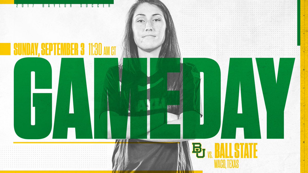 BaylorFutbol's tweet photo. #GAMEDAY!!!

Last chance to see 🐻⚽️ at home before @Big12Conference play, with #SicBSU starting at 11:30 am at Betty Lou. 

#SicEm https://t.co/mAnwlH4N2z