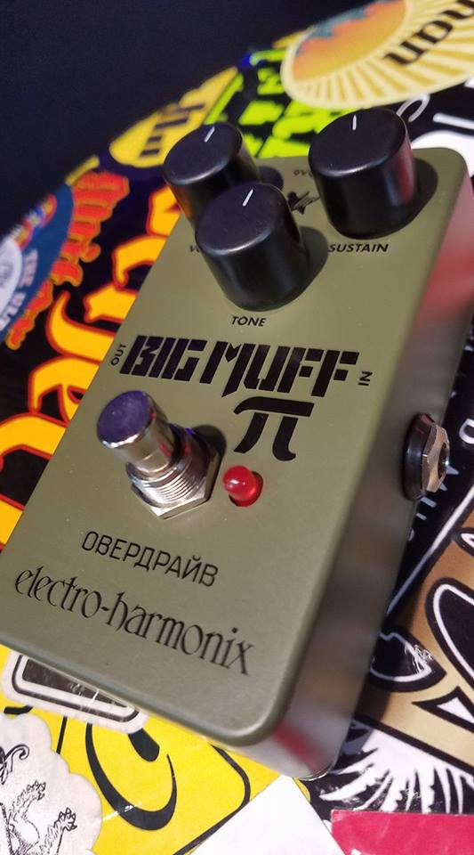 EHX's tweet photo. The Green Russian Big Muff is in stock at Musician's Pro- Bowling Green, Kentucky https://t.co/PBlMYe7HEU