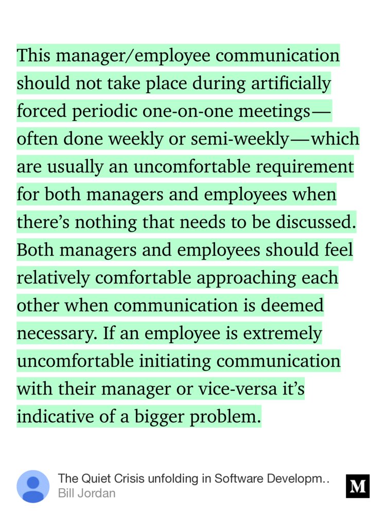 “The Quiet Crisis unfolding in Software Development” — Bill Jordan medium.com/@billjordan1/t…