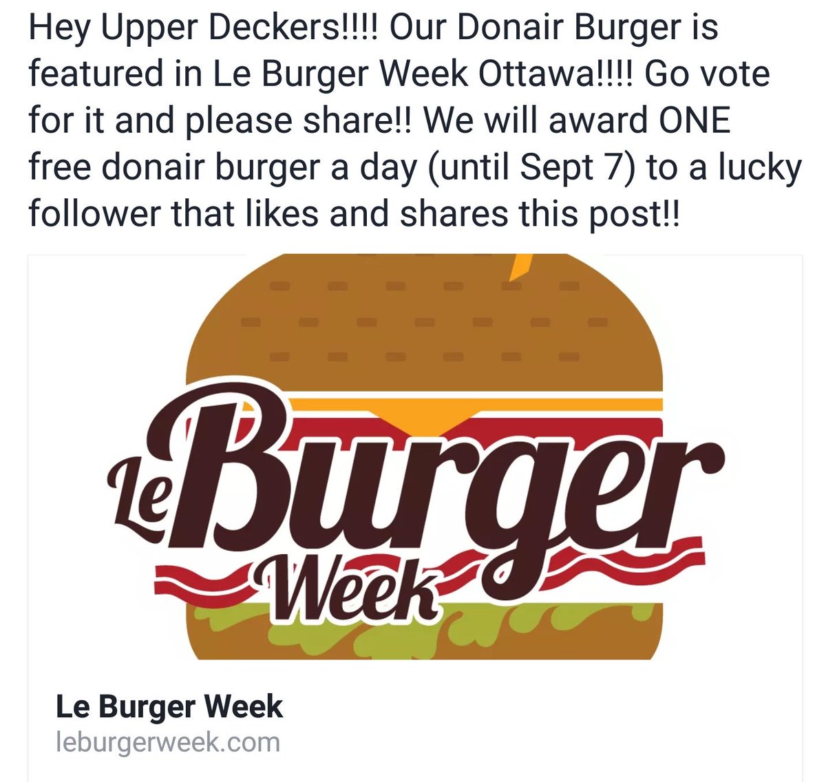 The Upper Deck Diner tweet media
