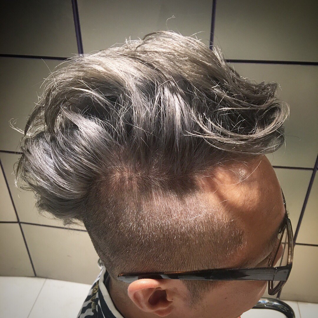 justippei's tweet image. #ProWorks #GotHairDone #SilverGrey #HairIPstyles #Cortali