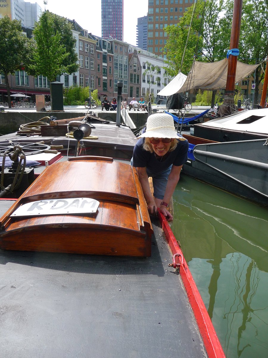 vallypee's tweet photo. One woman's mission to hew a whole home from a holey hull :) https://t.co/mbUVgs7nrq #travel #inspiration #canalcruising #boatsthattweet https://t.co/u9SyZaiZqB