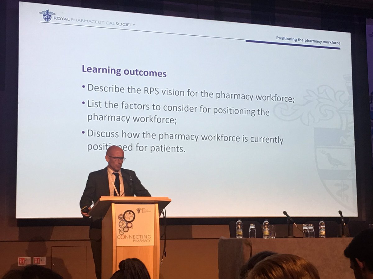 DigitalPhamcist's tweet image. Chris John, Head of Workforce at @rpharms 

Right place, right time, right number: positioning the pharmacy workforce for patients #RPSconf