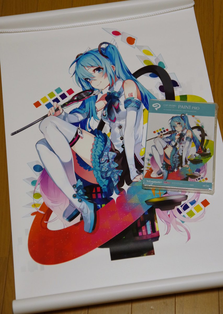 聖 あべさん Mikapikazo ピカゾ先生が描いたミクさんに惹かれて買いましたよー Saiとクリスタどっちを導入するか迷っていたので いいきっかけになりました ありがとうございます 先生のミクさんめちゃかわです