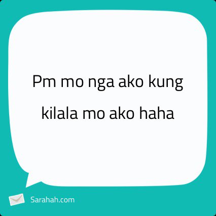 acebartolome's tweet photo. #Sarahah
@sarahah_com kaso ndi eh hahaha😢 https://t.co/lqTAIm3qds