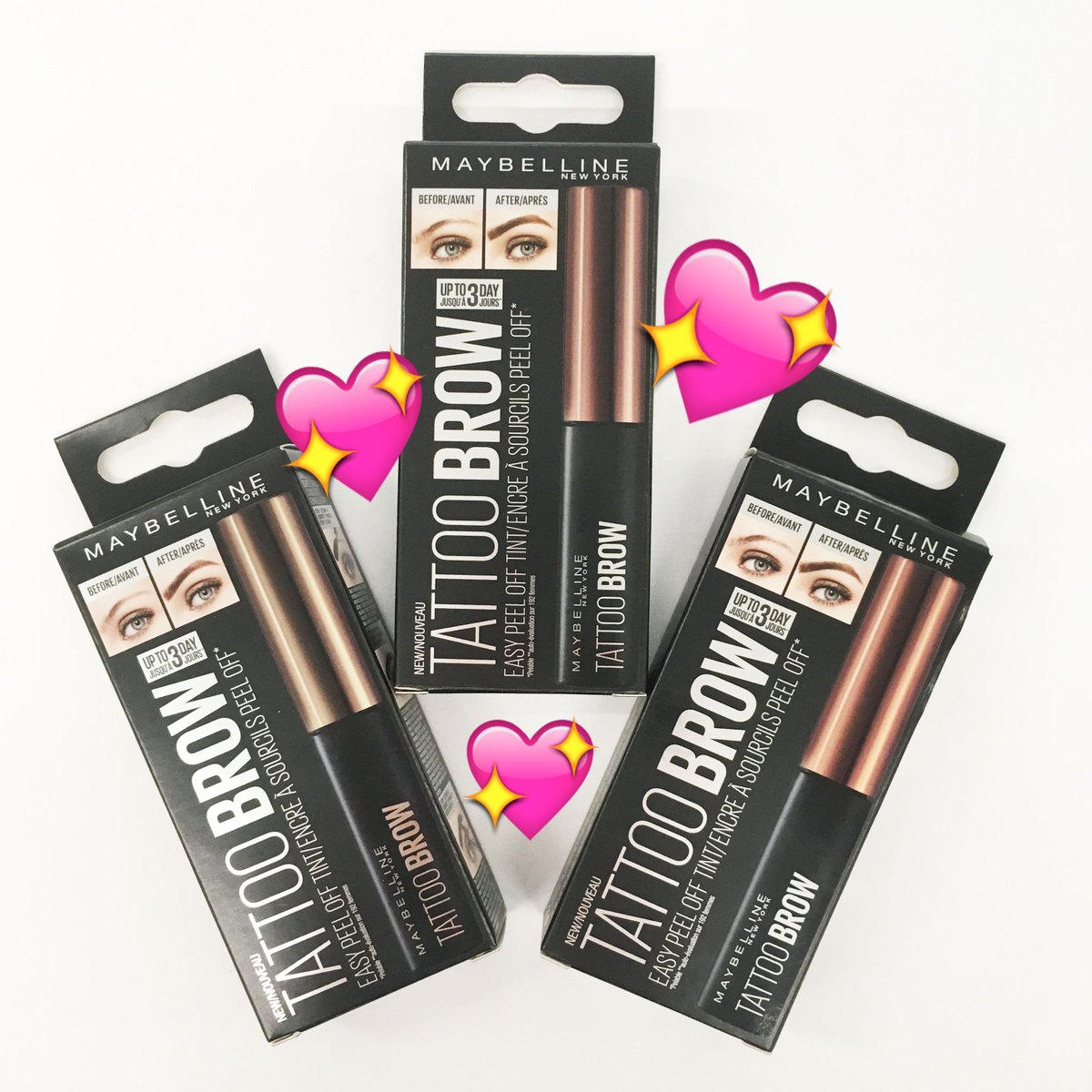 Superdrug On Twitter New In Maybelline Tattoo Brow Their First Easy Peel Off Eyebrow Tint Up To 3 Day Wear 3 Shades Just 12 99 Https T Co Rydk5mzanr Https T Co 8r6fluhchr