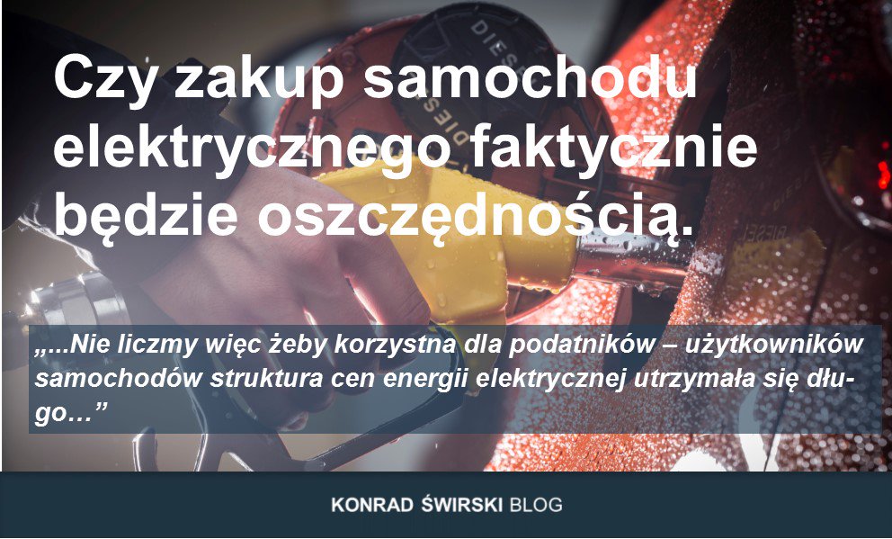 Konrad_Swirski's tweet photo. Na blogu o oszczędnościach z elektromobilności. Zapraszam https://t.co/fHpyrXcZGR https://t.co/MSY0WJo5zF