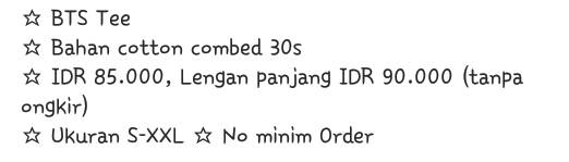byeolbitrose's tweet photo. Open Order BTS tee

#bts #방탄소년단 #bangtan #방탄 #jualkaosmurah #customdesaintee #kpoptee #coupletee #grouptee #groupclasstee #groupcomunnitytee https://t.co/c4JLbnx2Iv