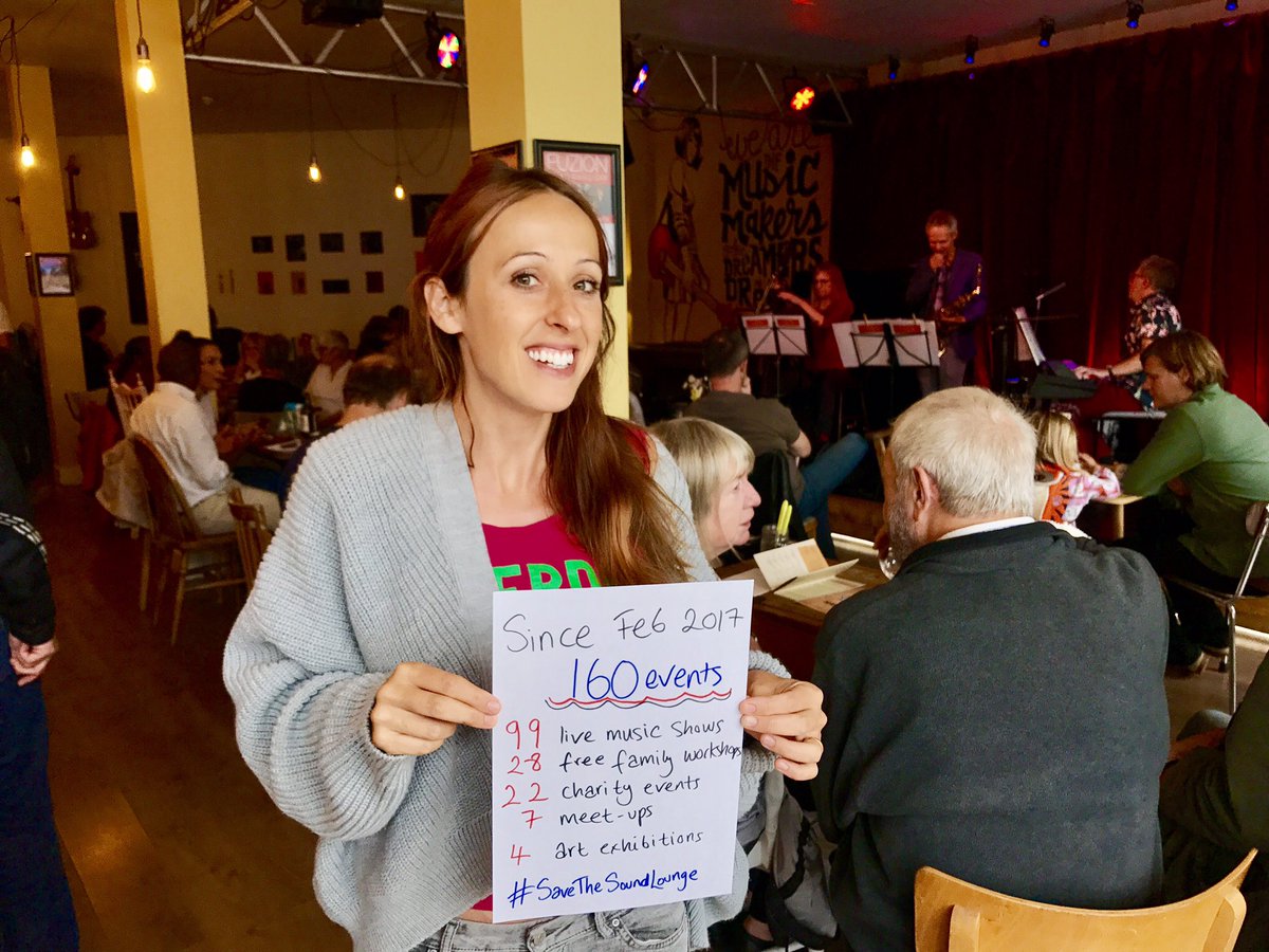 Since Feb 17 thanks to your support &amp; #crowdfunding we have hosted over 160 shows!!!
We don't want this to stop !!
#SaveTheSoundLounge