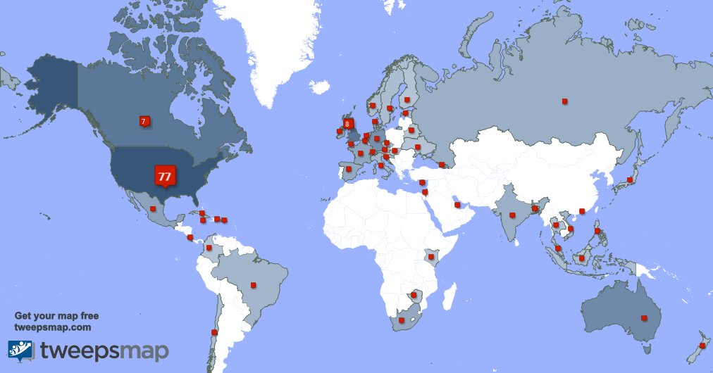NobilitySeries's tweet photo. My followers are in USA(76%), UK.(8%) Get your free map https://t.co/DEfvUiHw38 https://t.co/P8uCATJPn3