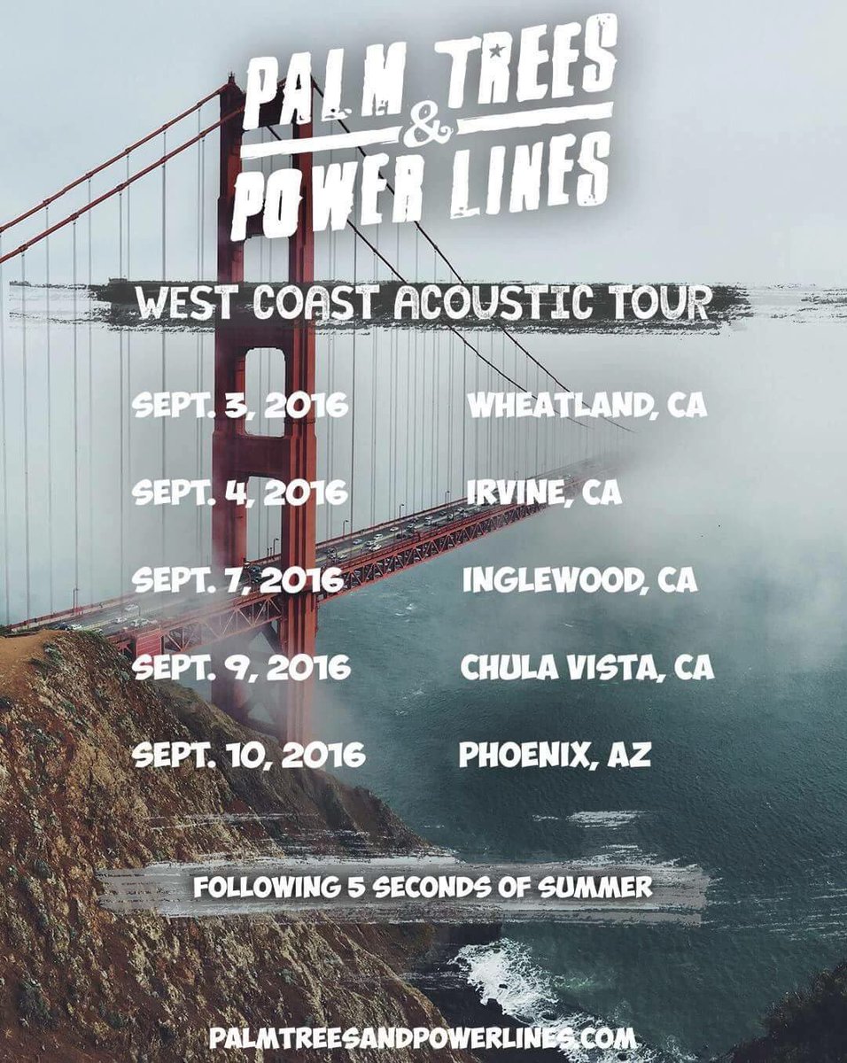 shookptpl's tweet photo. it's been one year since the #PTPLWestCoastAcousticTour 🌴❤️ https://t.co/TlGcZOqAWP
