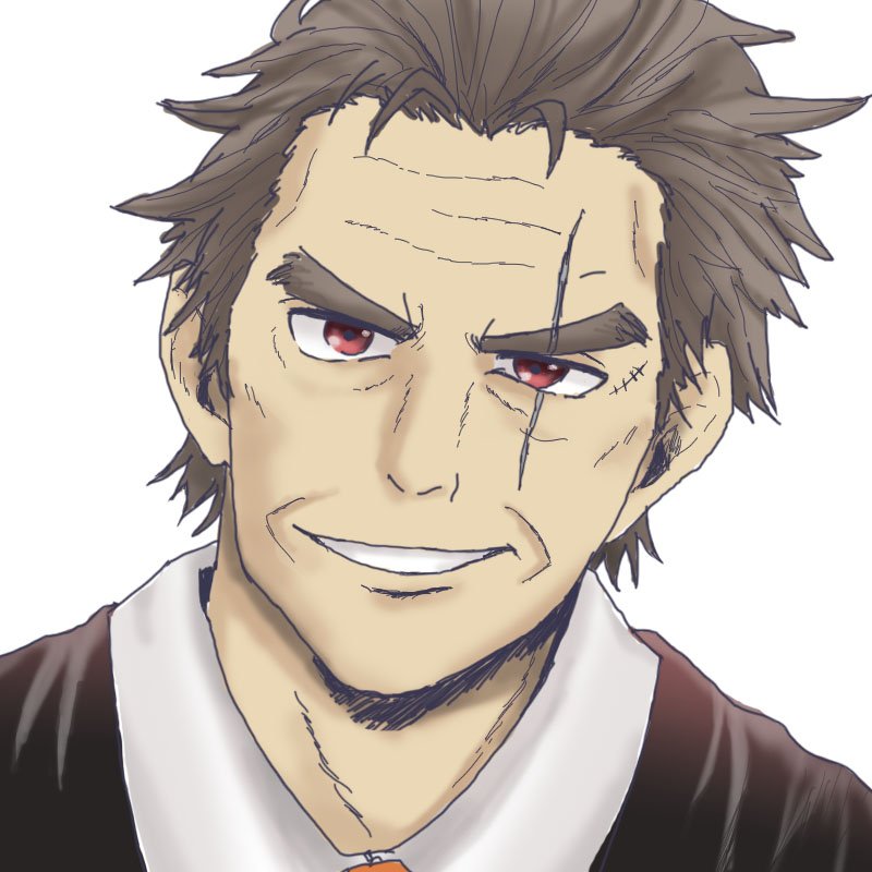 「最近読んだ漫画でカッコいい主人公。銀狼ブラッドボーン。やっぱおじさんいいよおじさ」|夢想屋 はる🍀のイラスト