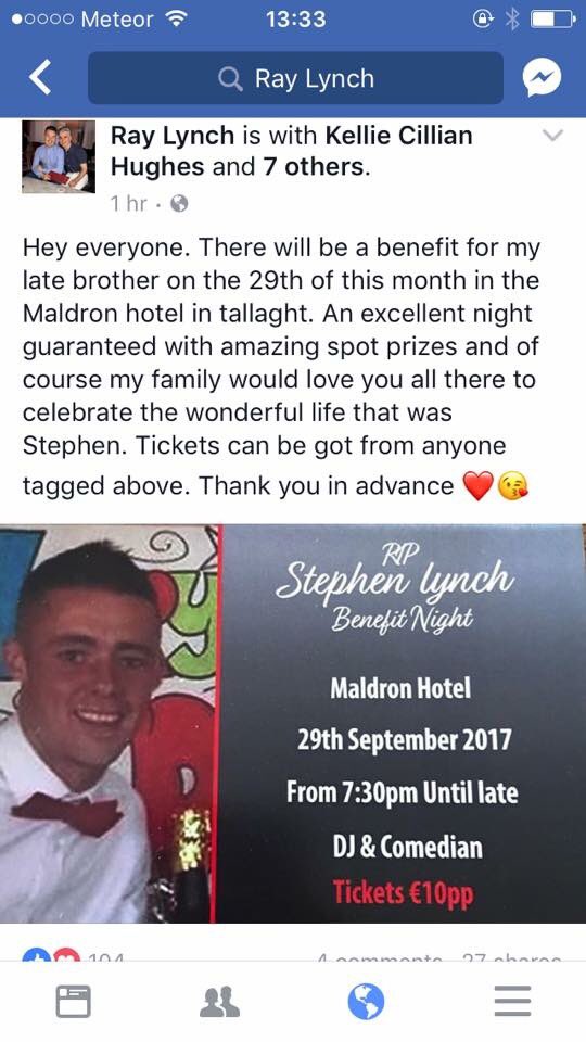 Can't wait to celebrate my friends life and his beautiful soul. If any companies could donate a spot prize would be so helpful pls DM.. RT❤️