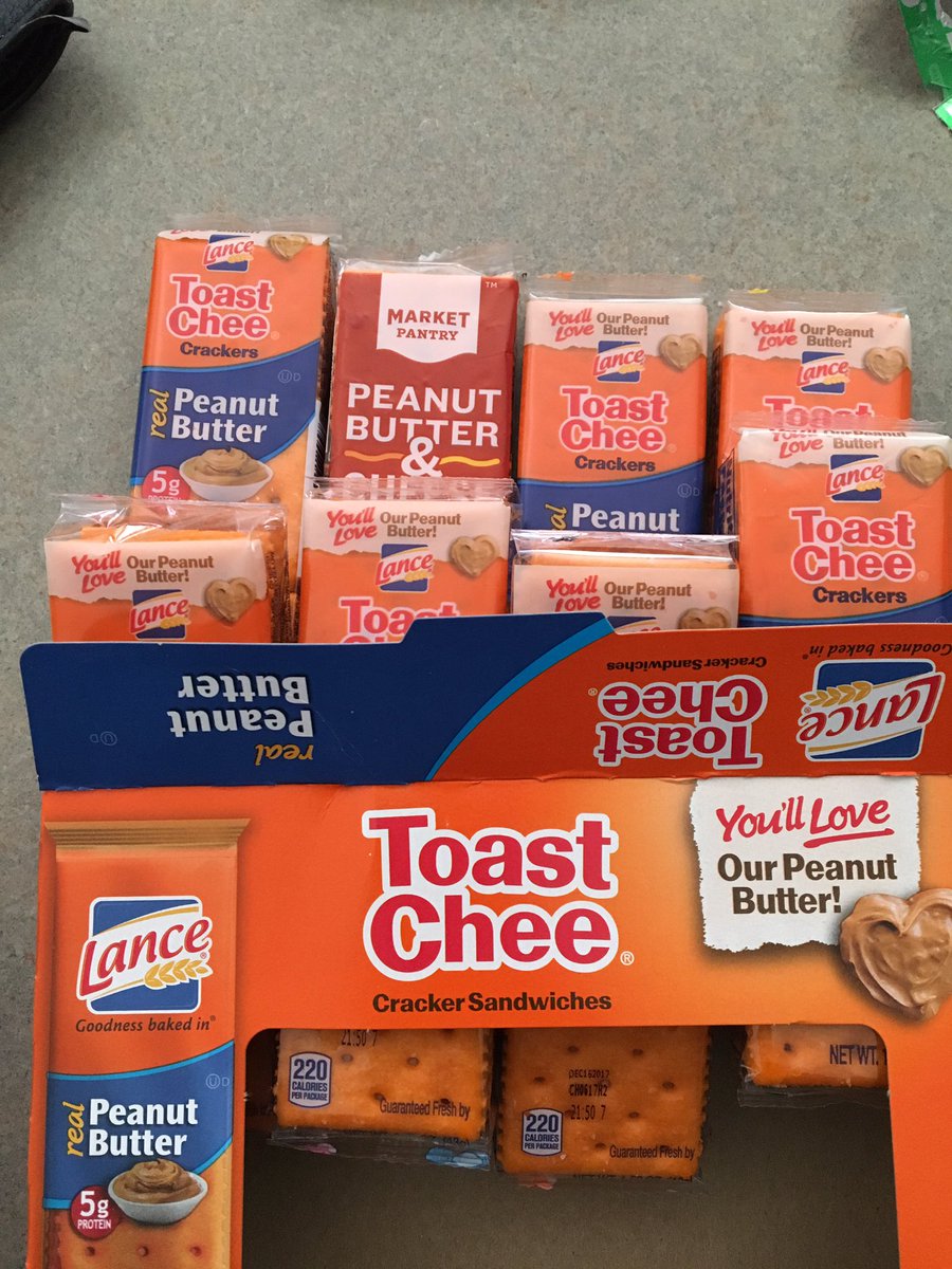 cqryan1's tweet photo. Clever marketing @Target! Opened up a box of Lance Crackers and look what I found! Did I win a prize? #lancecrackers #toastchee #target https://t.co/CWNy7TXchc