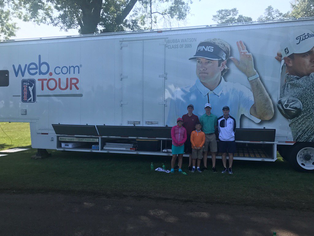 GCGA's tweet photo. Thanks to the guys @truckkarma for the tour. #nationwide #osugolf https://t.co/MahsX1vQrN