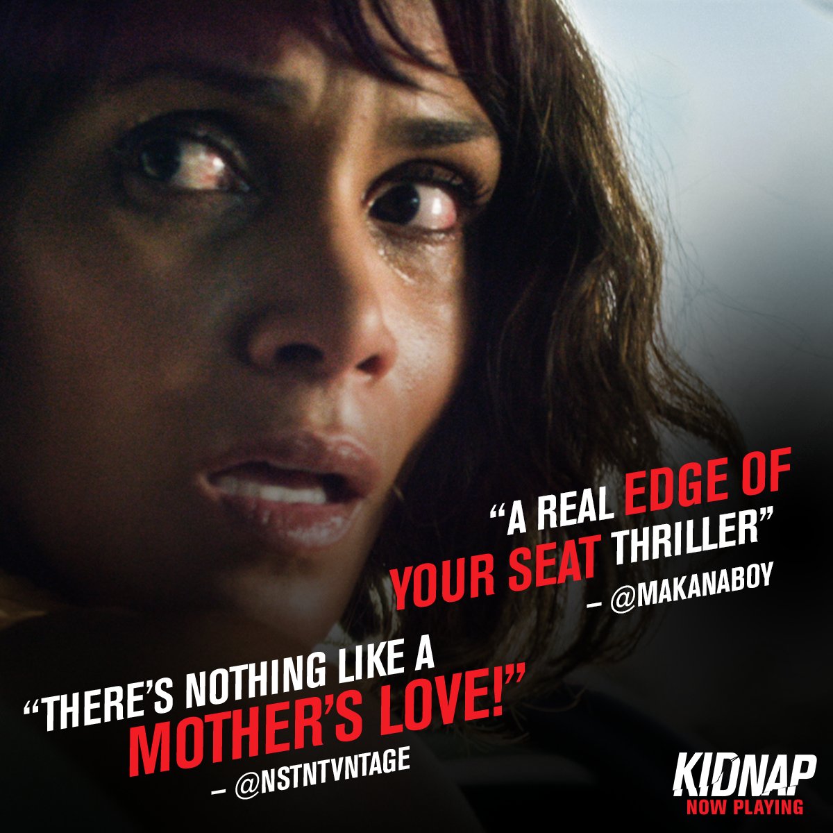 Nothing can come between a mother’s love for her son. See @HalleBerry in #KidnapMovie, now playing in theaters. po.st/KidnapTix
