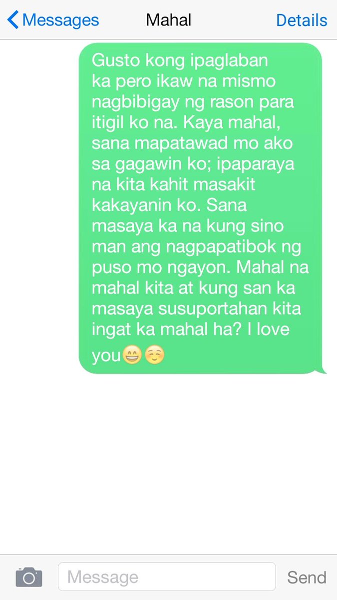 TextMessages8's tweet image. May mga bagay na dapat talagang iparaya na lamang :)
