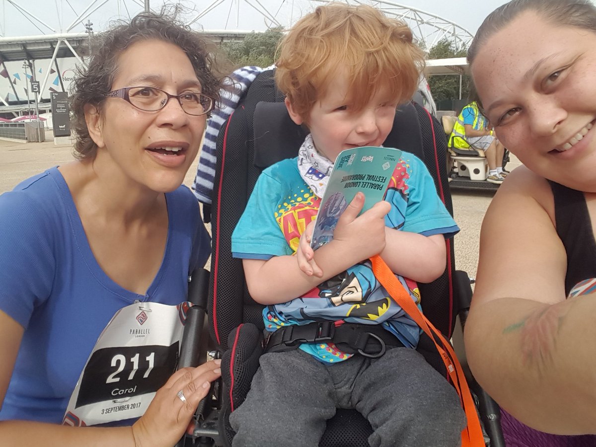 WithReuben's tweet photo. Amazing time today rolling #10k with @ParallelLondon well done to all the awesome people who took part #SidebySide https://t.co/6iMTmzZ6mc