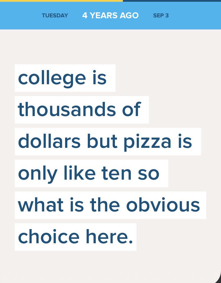 cheerislifetho's tweet photo. OMG I LOVE ME FROM FOUR YEARS AGO😂😂😂😂 #relatable https://t.co/iBkZe9kUbe