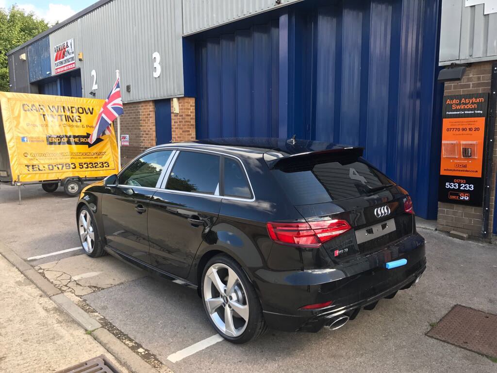 AutoAsylumWilts's tweet photo. Stunning Audi RS3 from @AudiSwindon in for #professional #windowtinting 18% Dark Smoke Premium #windowfilm fitted to this gorgeous vehicle https://t.co/ilmIoVaqAy