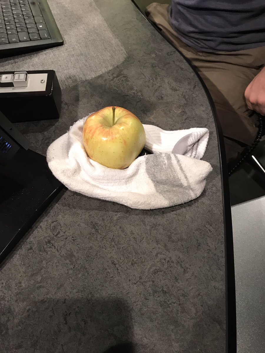 This is apparently <a href="/BBCLawrenceP/">Lawrence</a>'s idea of a balanced breakfast