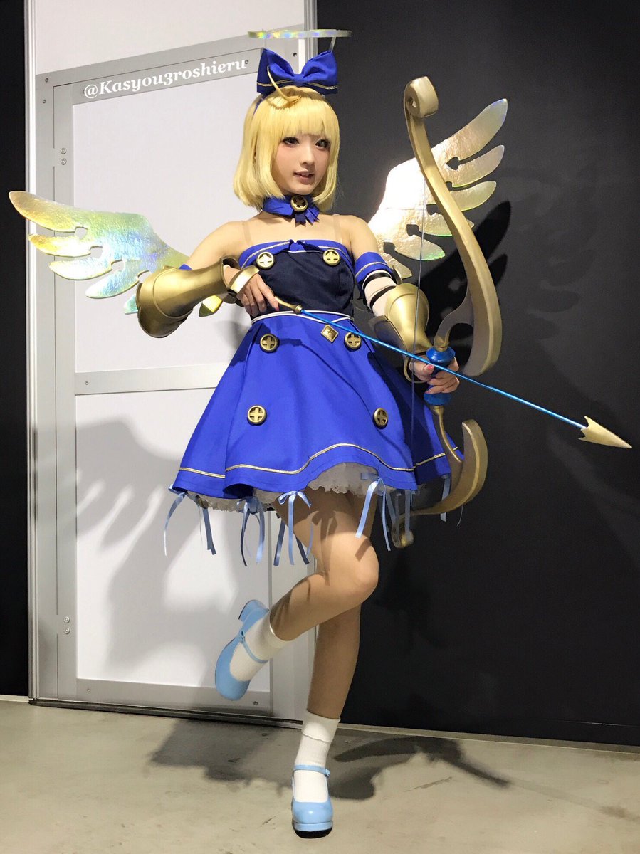 火将ロシエル シャドバフェスにてダラダラ天使エフェメラの公式コスプレイヤーを務めさせて頂いております 天使の輪っかもあるよ シャドバフェス Rage エフェメラ