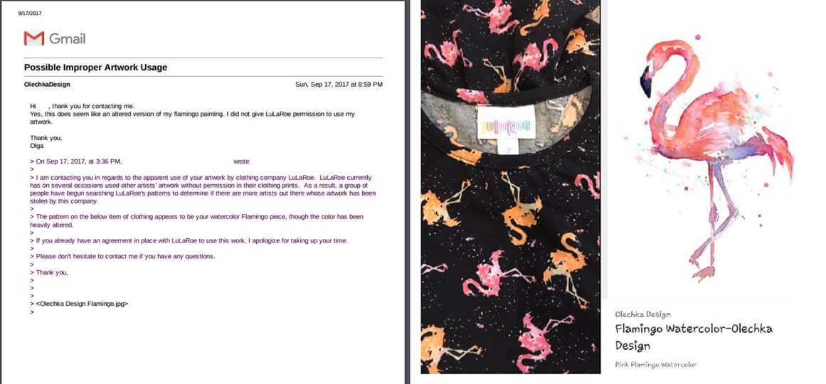 heartandsoulneb's tweet photo. FFS yet another stolen print by #lularoe was confirmed today. https://t.co/BVXah2OhZZ