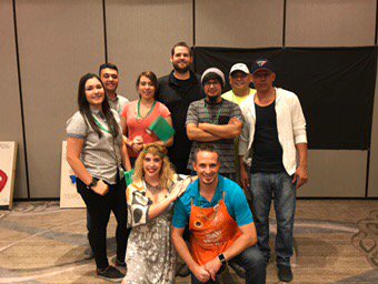 #fabulous4421 my Houston team!! Rockstars! Team name Black Pearl