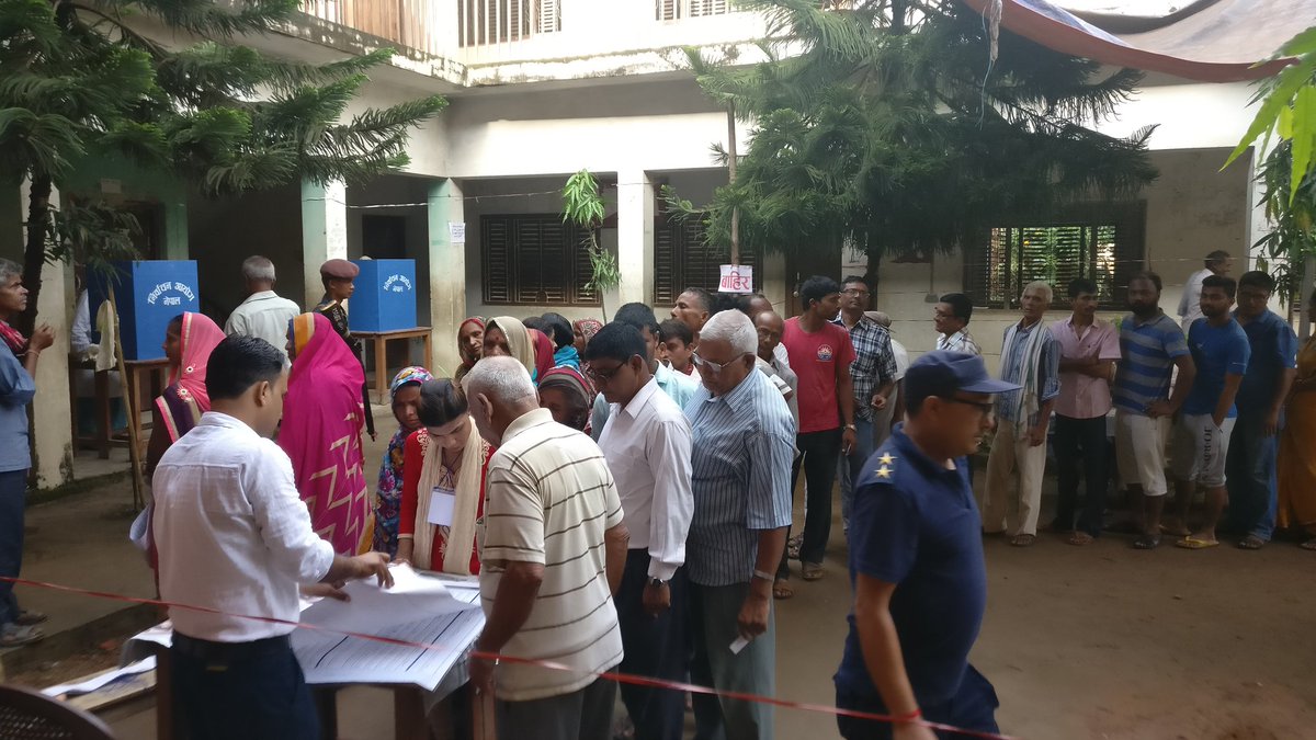 aryaltanka's tweet photo. Election Observation #Localpoll #Province 2 #Kalaiya #Bara https://t.co/0ydfK9P4nV