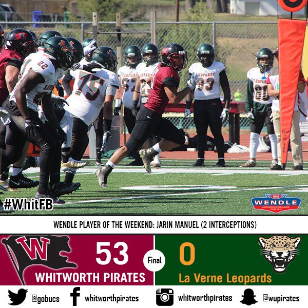 Whitworth Pirates tweet media
