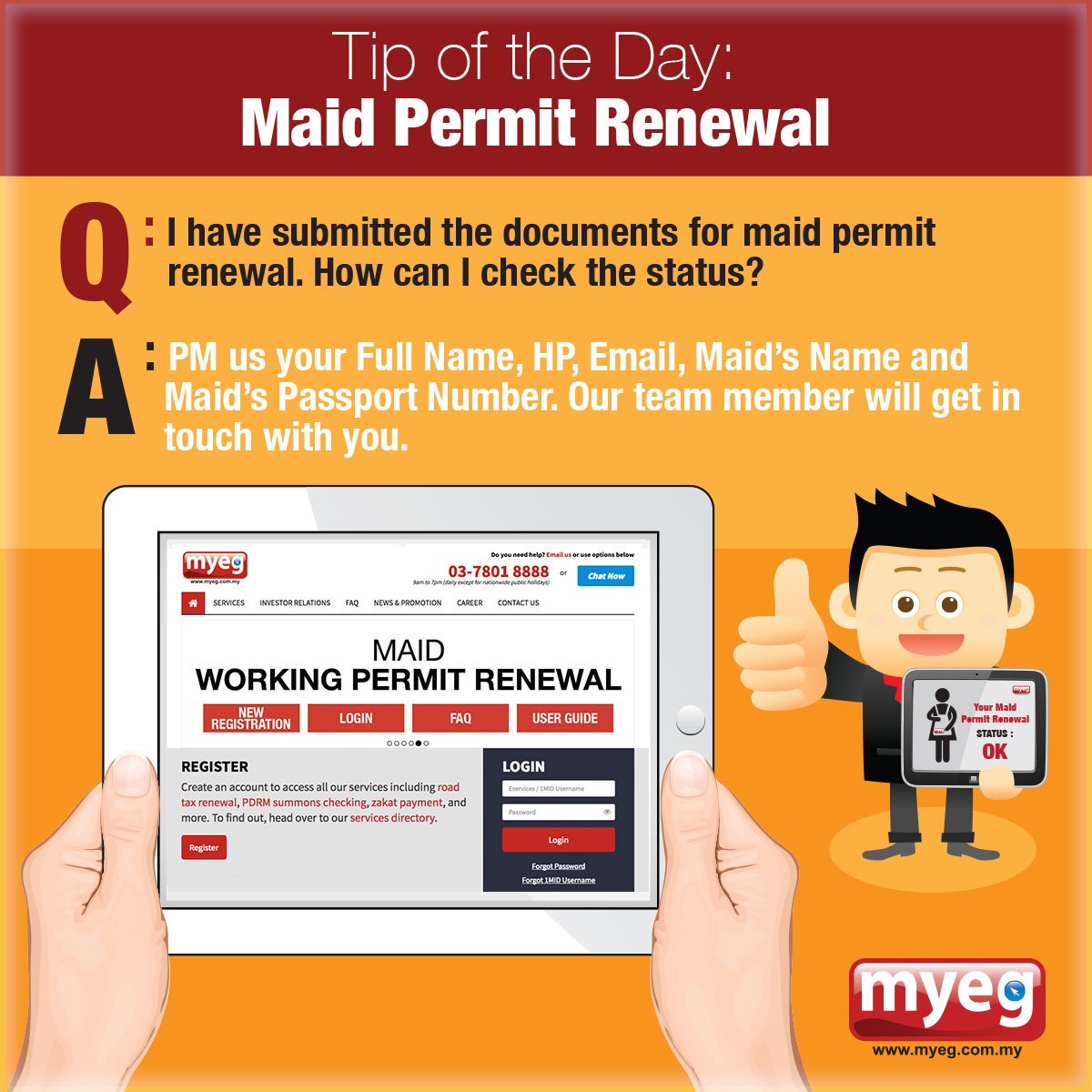 Myeg Status Permit - MosOp