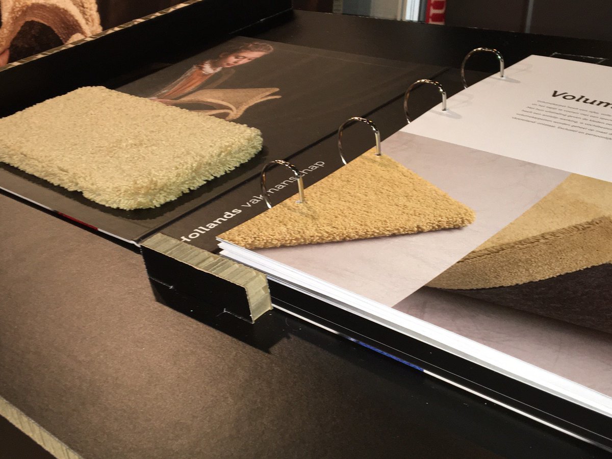 Interieur Collectie Dagen <a href="/InCoDa_EH/">Interieur Collectie Dagen</a> Carpet Making presenteert nieuwe verkoop presentatie bit.ly/2xK5IPT standnr. 113