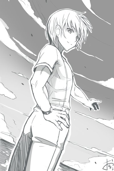 ～今週のおはよう～
おそようございます。今週月曜は世間的にはお休み、自分もそれにあやかってすっかり爆睡してしまいました。
最近男描いてないなあなんて友人と話していたので今回はあたりざわりないイケメソを1枚、顔の作りが仕事絵のものに反映しとる気がする。
ではでは今週もスタートです! 