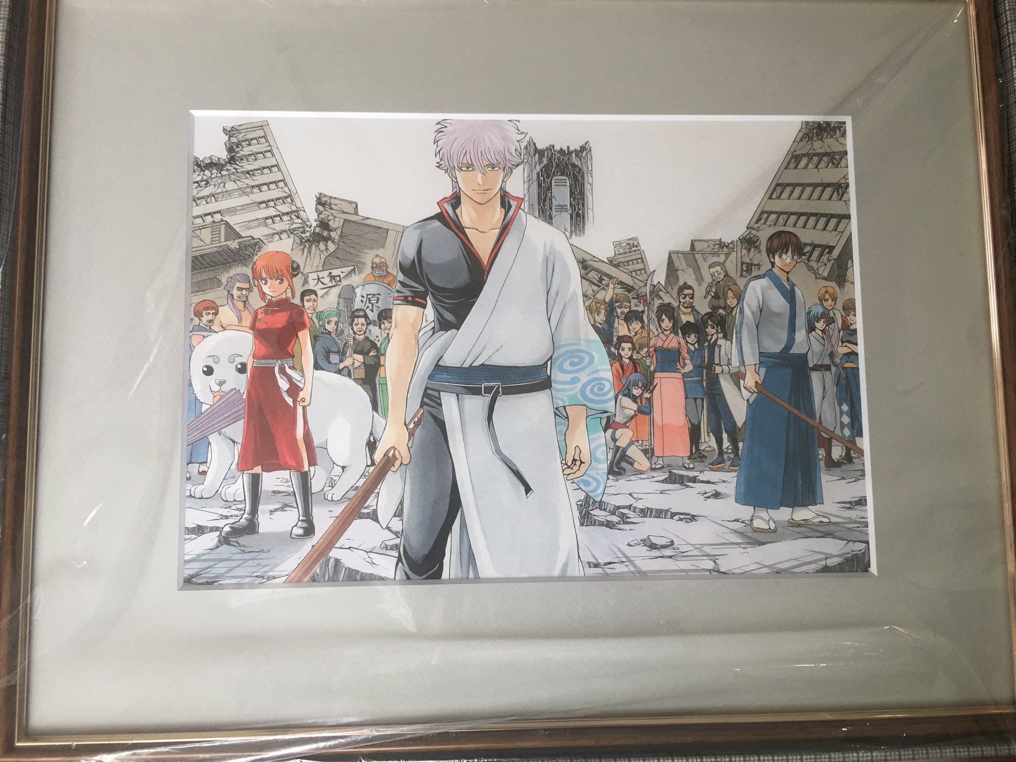 【値下げしました！】 銀魂 銀さん 複製原画 銀魂 3Z 複製原画