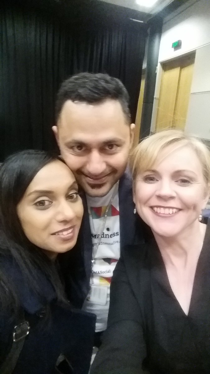 Tweetinggoddess's tweet photo. Loved meeting @amysticgirl @Mr_Madness at #SMCNZ17 new friends xx @SMCNZ17 https://t.co/HiJoGxlQ0R