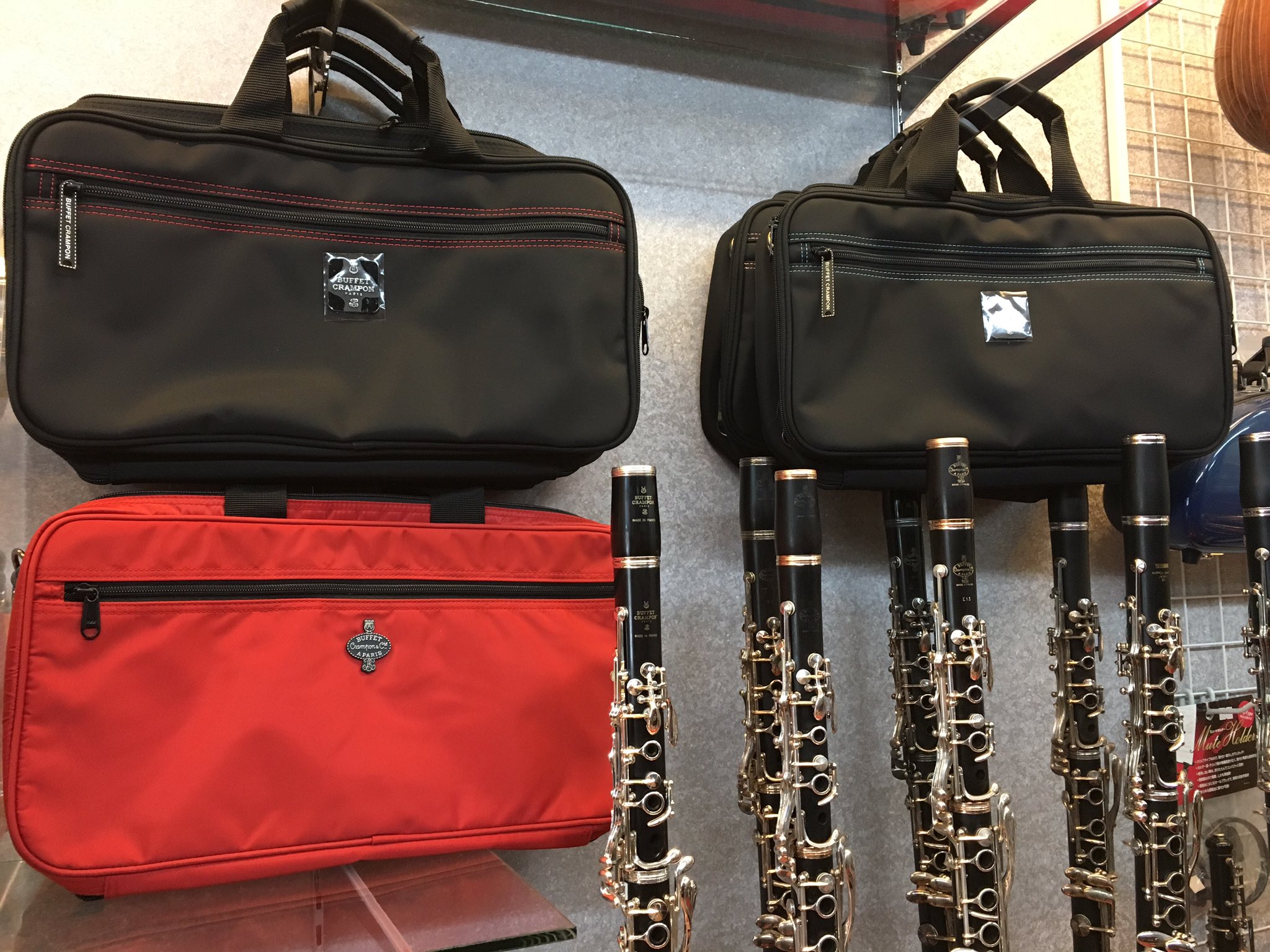 旧ロゴ】ビュッフェ・クランポン B♭クラリネットケースカバー 旧ロゴ