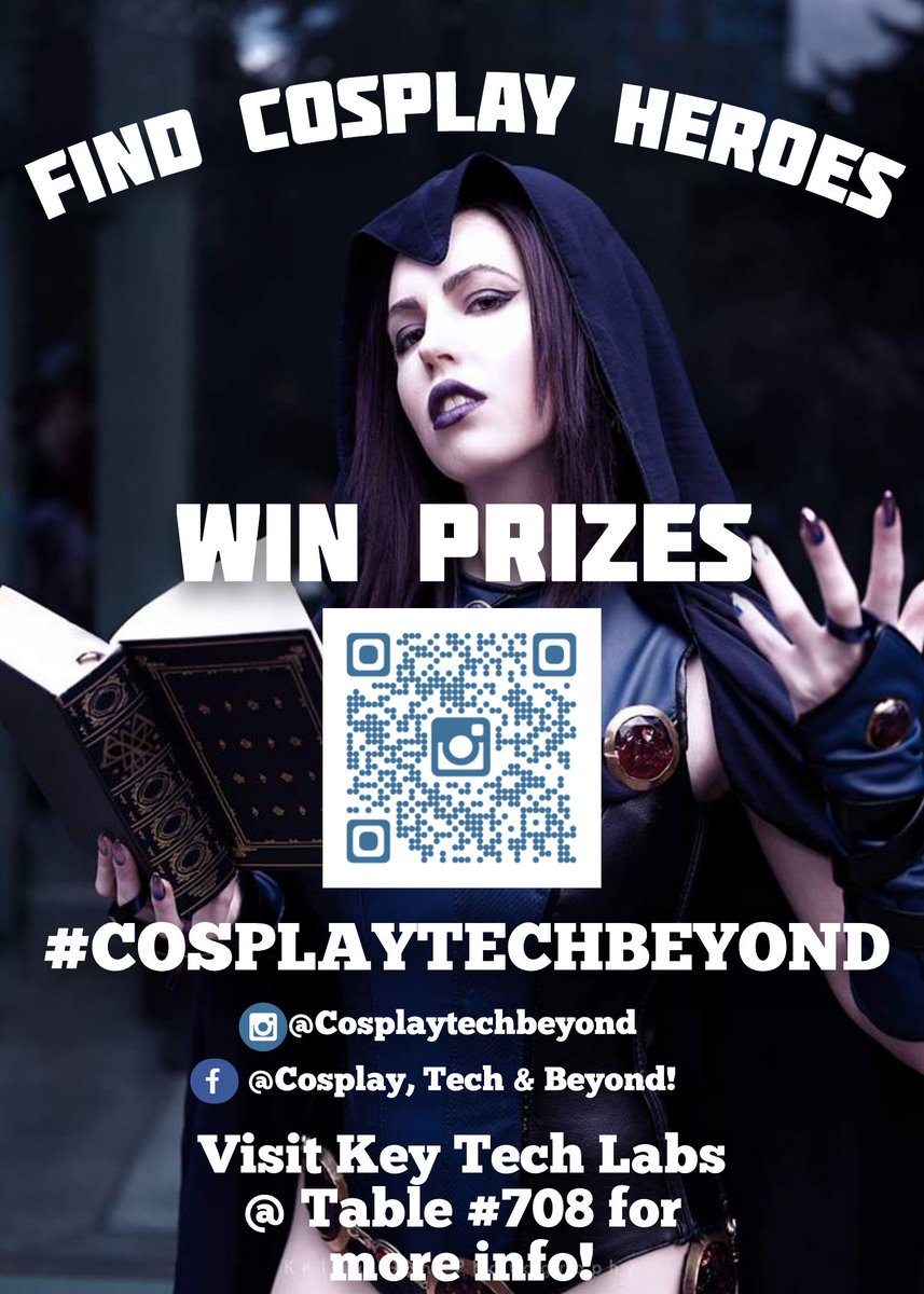 Keytechlabs's tweet photo. Take selfies with our amazing Cosplay Heroes &amp; SHARE  with #COSPLAYTECHBEYOND!  Share the most selfies to win prizes! 
@MakerFaireSea https://t.co/1I9G4E7ruQ